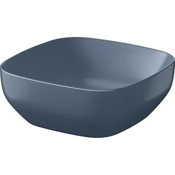 CERSANIT 3D Umyvadlo Cersanit Farva 38 na desku čtvercové, modrá mat, K712-017 K712-017