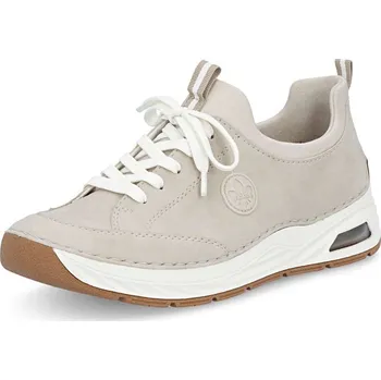 Dámská obuv Dámské tenisky RIEKER 44562-62 béžová S6 38