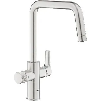Grohe Dřezová baterie Eurosmart s filtrační funkcí, supersteel - G30583DC0