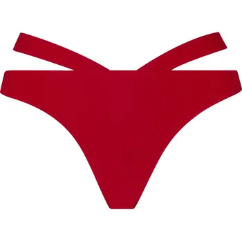 Dámské plavky Plavkové kalhotky ANTIGEL (EBB0714-03), Barva červená, Velikost S