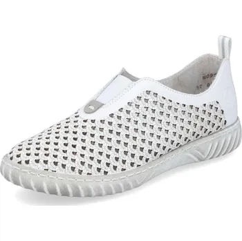 Dámské mokasíny Dámské mokasíny RIEKER N0965-80 bílá S6 37