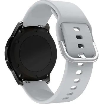 Příslušenství k chytrým hodinkám Silikonový řemínek pro chytré hodinky Samsung Galaxy Watch 7 FE - šedý