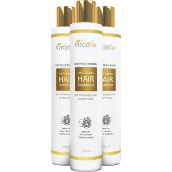 Šampon Vitco Herbal MAXI BALENÍ - VitcoHair Shampoo Anti-Aging Restructuring, For Achieving, 750 ml