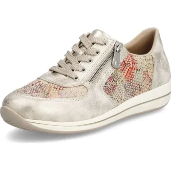 Dámské polobotky Dámské polobotky RIEKER N1112-91 zlatá S6 38