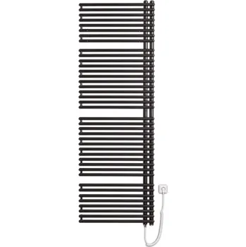 Thermal Trend HTO-E 496 x 1782 elektrický topný žebřík, 800W HTO-E 496/1782-800W antracit/černá Barva: Černá, Varianta: Pravá