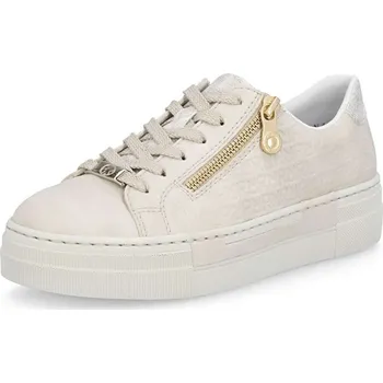 Dámská móda Dámské tenisky RIEKER N4914-80 béžová S6 42