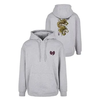 Pánská mikina Mikina s kapucí Wu-Wear Dragon Hoody - šedá,