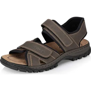 Pánské sandále Pánské sandály RIEKER 25051-27 hnědá S6 41