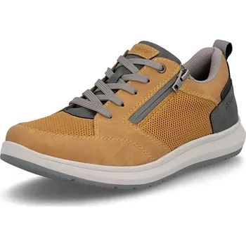 Pánské polobotky Pánské polobotky RIEKER 16901-68 žlutá S6 47