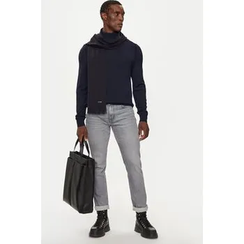 Pánský svetr Boss Rolák Avac_M 50501761 Tmavomodrá Slim Fit L