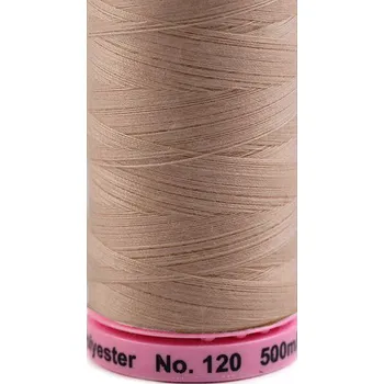 Nit Polyesterové nitě návin 500 m Aspo Amann, střední, 0379 přírodní