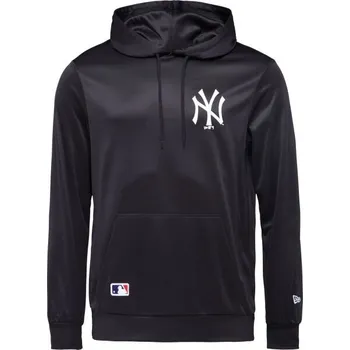 Pánská mikina Pánská mikina New Era NEW YORK YANKEES MLB ESSENTIALS HOODIE M Černá, Bílá