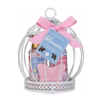 Nestandardní parfém SET koupelový BLOSSOM v drátěné ptačí kleci ACCENTRA