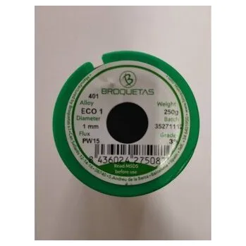 Páječka CÍN 1mm 250g Sn99,3Cu0,7 FLUX PW-15 PBFREE