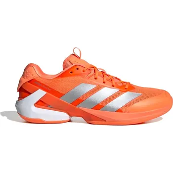 Pánská tenisová obuv Pánská tenisová obuv adidas Adizero Ubersonic 5 Tennis Shoes Lucid Orange/Silver Met./Core Black EUR 43 1/3