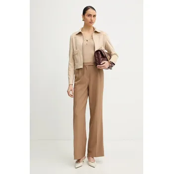 Kabelka Kožená kabelka Pinko 100038.A1EX burgundské 93X, vel. ONE SIZE