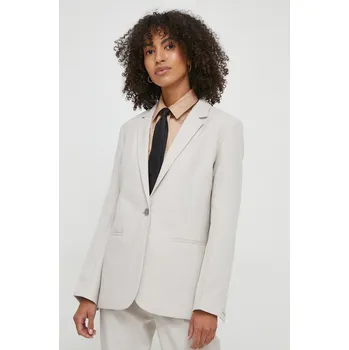 Dámské sako Sako Calvin Klein K20K206477 šedá 09X, vel. 38