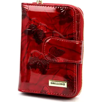 Peněženka Menší dámská kožená peněženka s motýly (GDPN389)