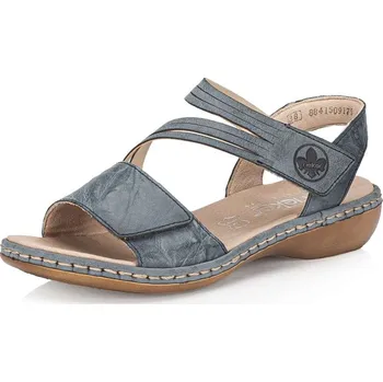 Dámská móda Dámské sandály RIEKER 65964-12 modrá S6 42