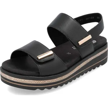 Dámská móda Rieker Dámské sandály REMONTE D0Q59-00 černá S6 43