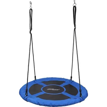 Hračka Zahradní závěsná houpačka kulatá pro děti i dospělé, do 300 kg, modrá