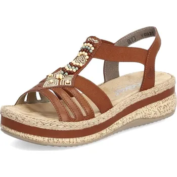 Dámské sandále Dámské sandály RIEKER V0921-24 hnědá S6 40