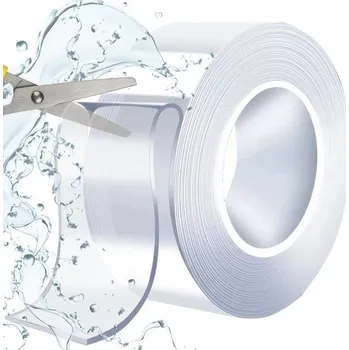 Elektrický lapač Transparentní oboustranná samolepící páska – 3 m