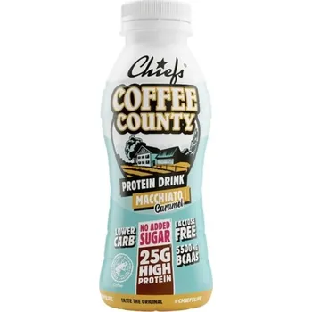 Protein CHIEF´S Chiefs Protein Drink - 330 ml Příchuť: Coffe County