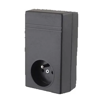 Dárková krabička Krabička plastová; dvoudílná;120x70x46mm; ABS; černá