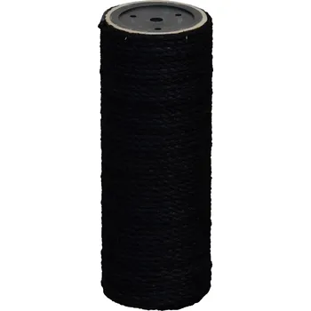 Inkontinenční podložka Náhradní sloupek pro kočičí škrabadla EmaHome / 12 x 36 cm / sisalové lano / černá