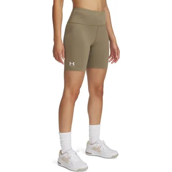 Dámské sportovní kraťasy Under Armour RIVAL 7IN SHORTS W hnědé 1386703-251 - M | UK 2,5 | US 3