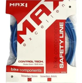 Lanko pro jízdní kolo brzdový bowden MAX1 5mm - modrý, 3m