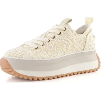 Dámské tenisky Tamaris tenisky na vysoké platformě ivory macramee 1-23731-41 - 38 | P702025