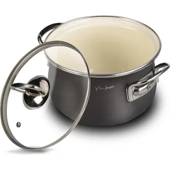 Hrnec Lamart LT1277 Smaltovaný kastrol HARD, 16 cm