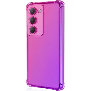 Pouzdro na mobilní telefon Kryt Xiaomi Redmi 15 Shock duhový růžovo-fialový (obal neboli pouzdro na Xiaomi Redmi 15)