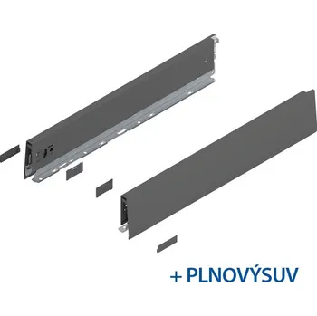 Nábytkové kování Blum BLUM MERIVOBOX sada výška N, BLUMOTION , 40kg, délka 450, orion šedá