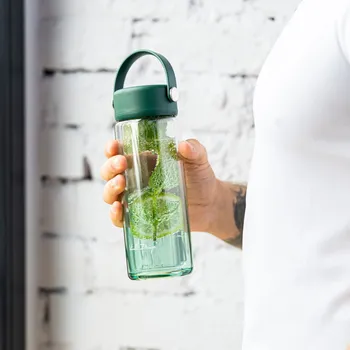 Láhev VIALLI DESIGN Fuori 0,35 l - skleněná láhev s dvojitou stěnou a varným prvkem