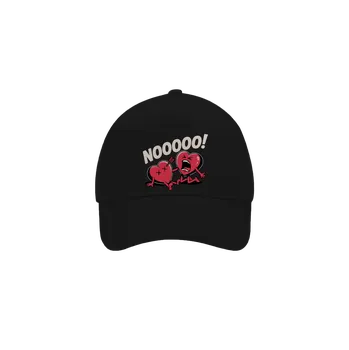 Kšiltovka Bastard Zásah do srdce kšiltovka baseballka Black