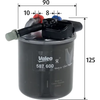 Palivový filtr Palivový filtr VALEO 587600