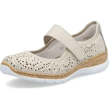 Dámské baleríny Dámské baleríny RIEKER N4299-60 béžová S6 37