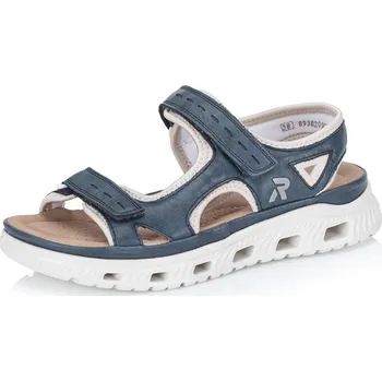 Dámská móda Dámské sandály RIEKER 64066-14 modrá S6 40