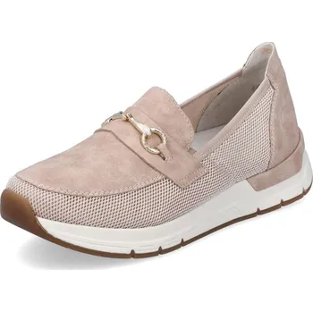 Dámské mokasíny Dámské mokasíny RIEKER 58955-31 růžová S6 41