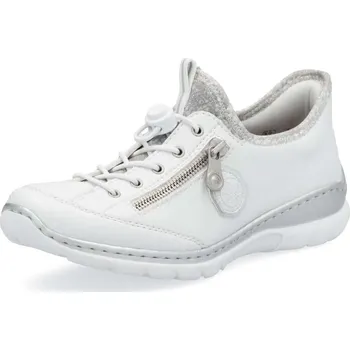 Dámské polobotky Dámské polobotky RIEKER L32F1-80 bílá S6 39
