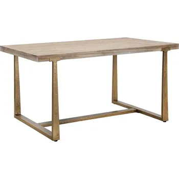 Jídelní stůl Jídelní stůl Ankara 150 cm hnědý/zlatý