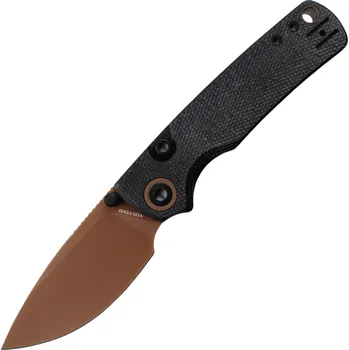 Vosteed Porcupine(Thumb Stud) 14C28N Copper Dune Black Micarta A2610