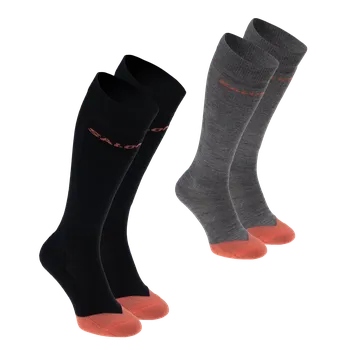 Ponožky SALOMON MORILLON 18575-P93BFF – Černá 36-38