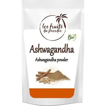 Sušená potravina Ashwagandha prášek BIO 125 g LES FRUITS DU PARADIS