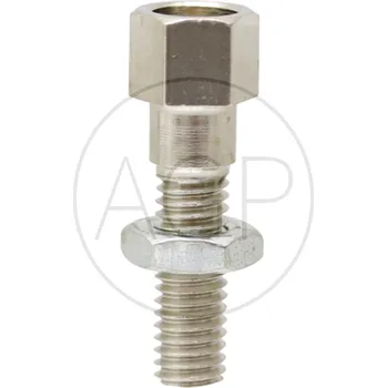 Šroub Stavěcí šroub závit M6, celková délka 30 mm, Ø díry 2,9 mm