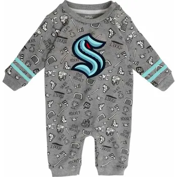 Pánské tričko Dupačky Fanatics Gifted Player LS Coverall Seattle Kraken 18 měsíců