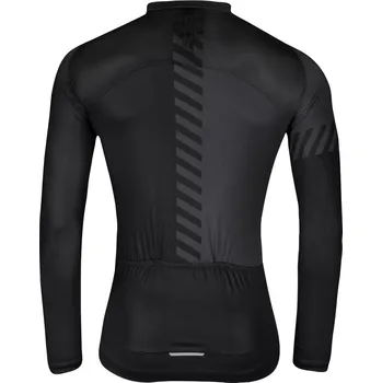 cyklistický dres Force dres FASHION černo-šedý vel.M